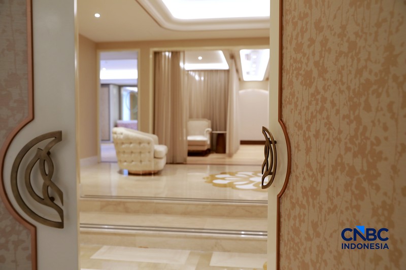 Trans Hotel menghadirkan konsep menginap yang tak sekadar mewah, tetapi juga terintegrasi dalam satu ekosistem gaya hidup modern. (CNBC Indonesia/Muhammad Sabki)