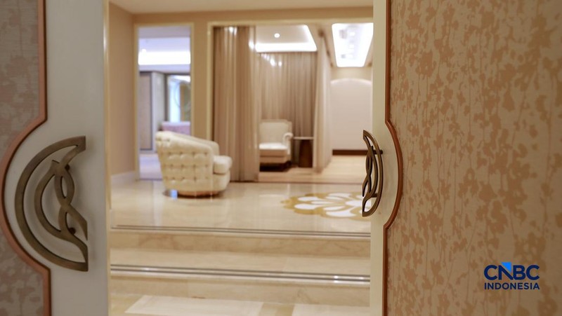 Trans Hotel menghadirkan konsep menginap yang tak sekadar mewah, tetapi juga terintegrasi dalam satu ekosistem gaya hidup modern. (CNBC Indonesia/Muhammad Sabki)