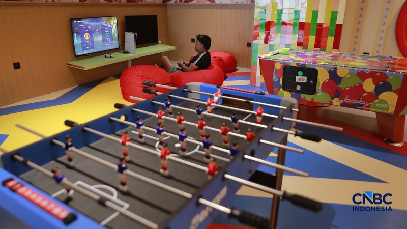 Trans Hotel menghadirkan konsep menginap yang tak sekadar mewah, tetapi juga terintegrasi dalam satu ekosistem gaya hidup modern. (CNBC Indonesia/Muhammad Sabki)