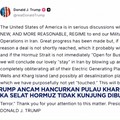 Video: Trump Ancam Hancurkan Pulau Kharg Jika Selat Hormuz Tak Dibuka