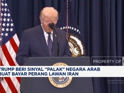 Video: Sinyal Trump "Palak" Negara Arab Buat Bayar Perang Lawan Iran