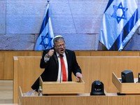 UU yang disahkan pada Selasa (31/3/2026) oleh Parlemen Israel Knesset, menjadikan hukuman mati dengan cara digantung, sebagai hukuman bagi warga Palestina di Tepi Barat yang terbukti bersalah membunuh warga Israel. (REUTERS/Oren Ben Hakoon)