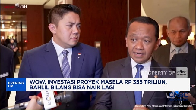 Video: Wow! Investasi proyek masela Rp 355 triliun, bahlil: bisa naik
