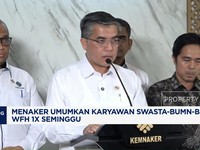 Video: Karyawan Swasta-BUMN-BUMD WFH 1x Seminggu, Ini Aturannya!