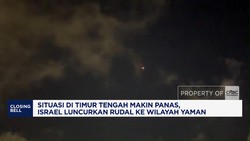 Video: Makin Panas! Israel Luncurkan Rudal ke Wilayah Yaman