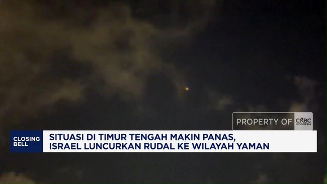 Video: Makin Panas! Israel Luncurkan Rudal ke Wilayah Yaman