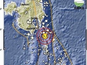 Gempa Bumi M 3,3 Guncang Pulau Karatung Sulut