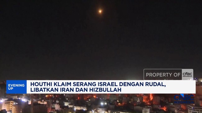 Video: Houthi Klaim Serang Israel, Libatkan Iran dan Hizbullah