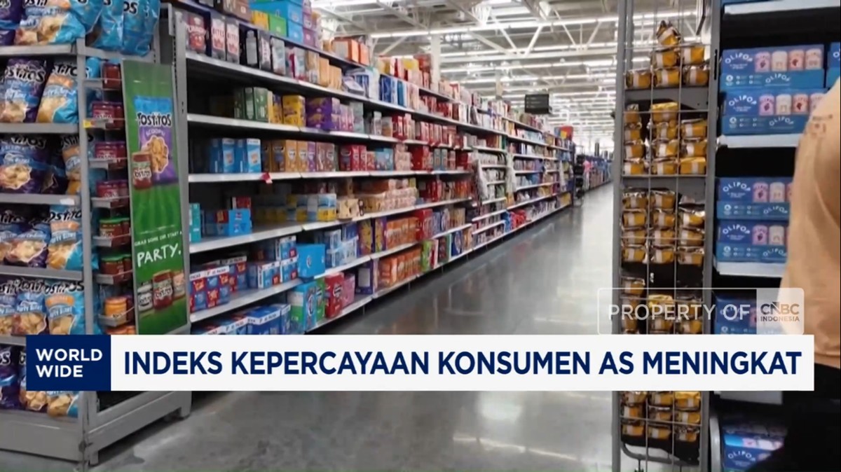 Video: Indeks Kepercayaan Konsumen Amerika Serikat Meningkat