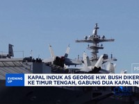 Video: Kapal Induk As George H.W. Bush Dikerahkan Ke Timur Tengah