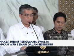 Video: Kemnaker Imbau Pengusaha Swasta Terapkan WFH 1x Seminggu