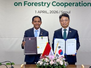 Menhut RI dan Menhut Korsel Perkuat Kerja Sama Penanganan Kebakaran Hutan