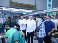 Detik-Detik Menaker Sidak Langsung Perusahaan Cicil THR di Semarang