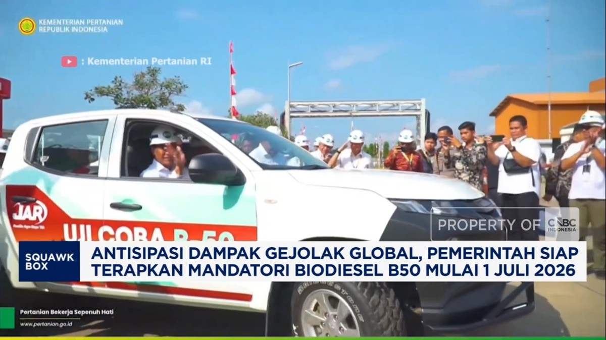 Video: Pemerintah Siap Terapkan Mandatori Biodiesel B50 Mulai 1 Juli