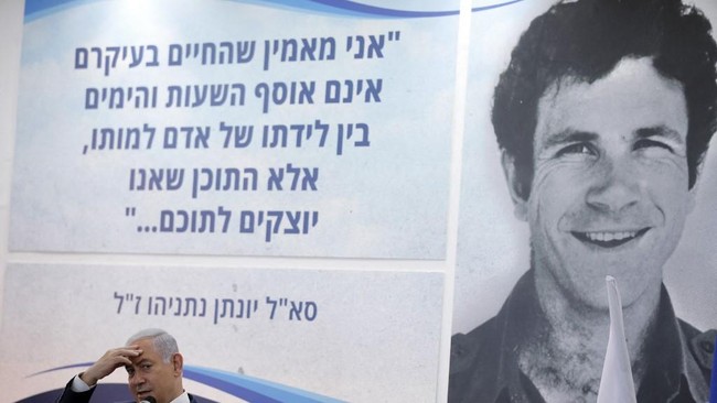 Kakak PM Israel Netanyahu Tewas Ditembak Sniper Musuh