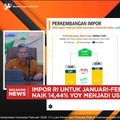 Video: RI Surplus Neraca Dagang Lagi, Capai USD1,27 Miliar di Februari