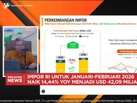 Video: RI Surplus Neraca Dagang Lagi, Capai USD1,27 Miliar di Februari