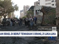 Video: Serangan Israel di Beirut Tewaskan 5 Orang, 21 Luka-Luka