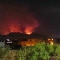 Serangan udara yang dilakukan Amerika Serikat (AS) dilaporkan menghantam Kota Isfahan di Iran tengah pada Selasa (31/3/2026) dini hari. (AFP/-)