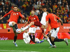 Spanyol Vs Mesir Selesai 0-0