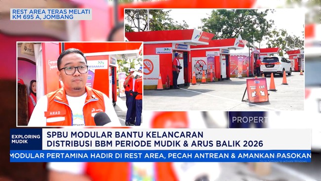 SPBU Modular Bantu Kelancaran Distribusi BBM di Mudik-Arus Balik 2026