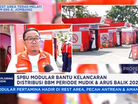 SPBU Modular Bantu Kelancaran Distribusi BBM di Mudik-Arus Balik 2026