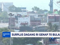 Video: Surplus Dagang RI Genap 70 Bulan Beruntun