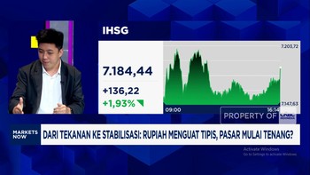 Video: Trump Kasih Sinyal Setop Perang, IHSG & Rupiah Ditutup Menguat