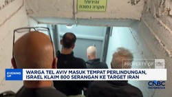 Video: Warga Tel Aviv Masuk Tempat Perlindungan, Israel Klaim Serangan