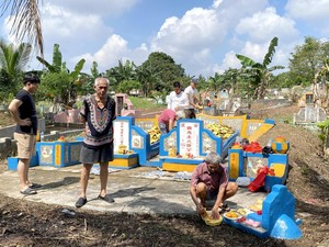 Warga Tionghoa Palembang Mulai Padati TPU Talang Kerikil Jelang Cheng Beng