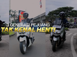 Yamaha NMAX: Saksi Perjuangan 3 Generasi