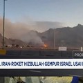 Video: Rudal Iran-Roket Hizbullah Gempur Israel Usai Pidato Trump