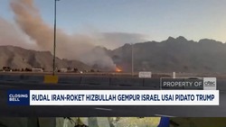 Video: Rudal Iran-Roket Hizbullah Gempur Israel Usai Pidato Trump