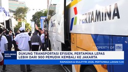 Video: Pertamina Lepas Lebih Dari 900 Pemudik Kembali ke Jakarta