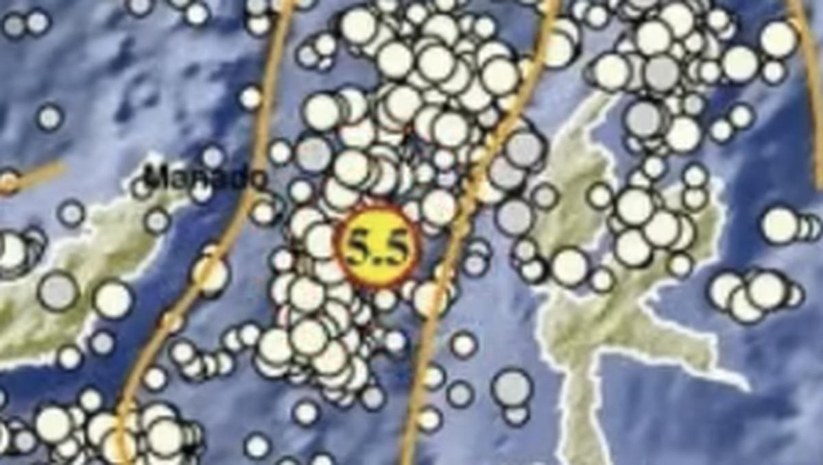 Setelah Sulut, Gempa Kuat M 5,5 Guncang Ternate Malut