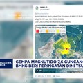 BMKG Cabut Peringatan Dini Tsunami Dampak Gempa M 7,6 di Maluku Utara