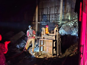 Gudang Besi Tua di Nganjuk Kebakaran, Pemilik Ngaku Rugi Rp 350 Juta