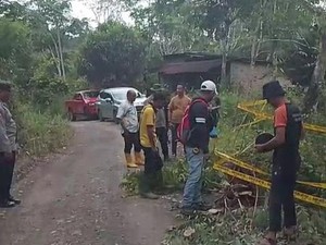 Jalan Penghubung Desa di OKU Selatan Longsor, Warga Diimbau Waspada Melintas