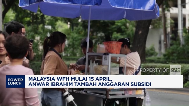 Video: Malaysia WFH Mulai 15 April, Anwar Ibrahim Tambah Subsidi