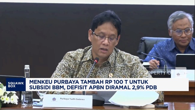Video: Purbaya Tambah Subsidi BBM Rp 100 T, Defisit APBN Diramal 2,9%