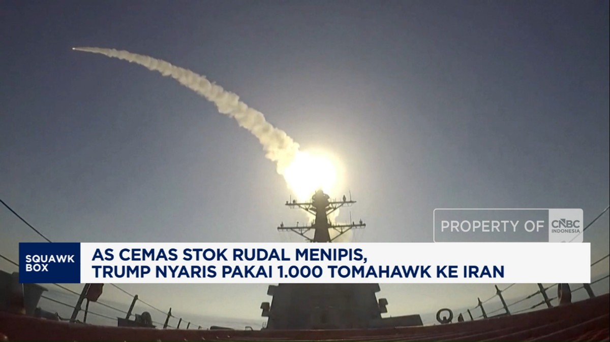 Video: Rudal AS Menipis, Trump Nyaris Pakai 1.000 Tomahawk ke Iran