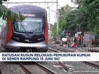 Video: Rusun Relokasi Permukiman Kumuh di Senen Rampung 15 Juni Ini!
