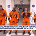 Video: Setelah Setengah Abad, NASA Luncurkan Misi Berawak Ke Bulan