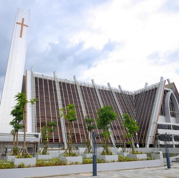 Penampakan Gereja Pertama IKN Hampir Rampung, Tinggal Tunggu Vatikan