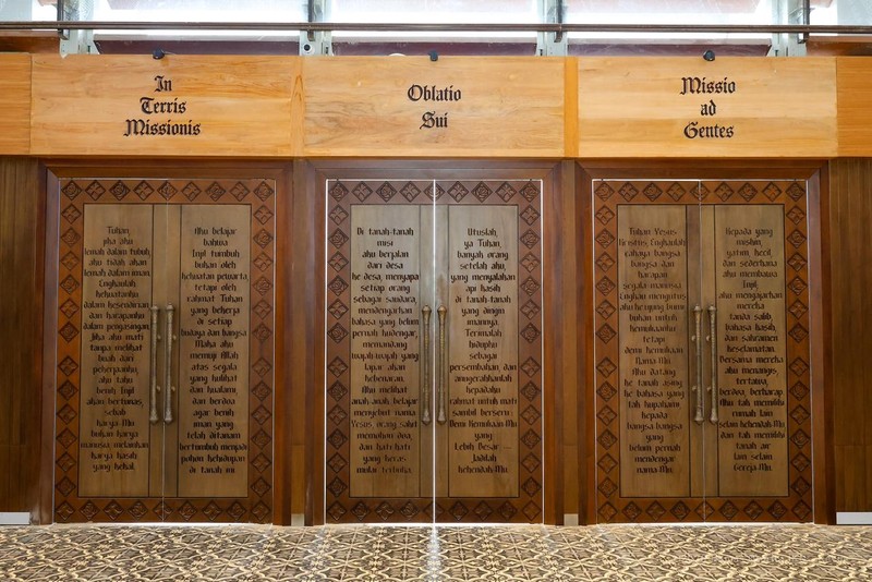 Status Basilika Santo Fransiskus Xaverius di IKN masih menunggu persetujuan Vatikan, pembangunan gereja hampir rampung dan ditargetkan diresmikan Juli. (Dok. Humas Otorita IKN)