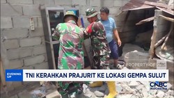 Video: TNI Kerahkan Prajurit ke Lokasi Gempa Sulut