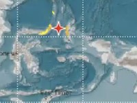 Ilustrasi tsunami di Sulawesi dan Maluku (BMKG)