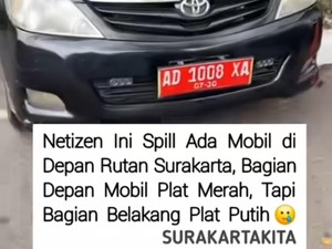 Viral Mobdin Berpelat Ganda di Slamet Riyadi, Respati: Bukan Aset Pemkot