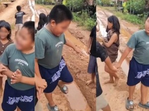 Viral Bocah Kritik Gubernur Kalbar Soal Jalan Rusak di Sepauk Sintang