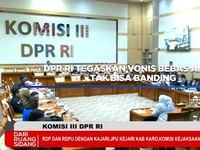 Video: DPR RI Tegaskan Vonis Bebas Amsal Tak Bisa Banding
